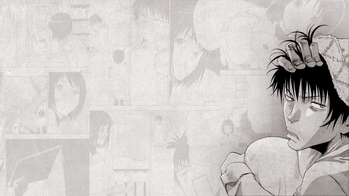 Sato Tatsuhiro from Welcome to the NHK manga panels