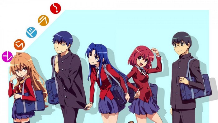 Toradora! characters illustration