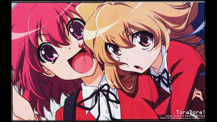 Taiga Aisaka & Minori Kushieda from Toradora!