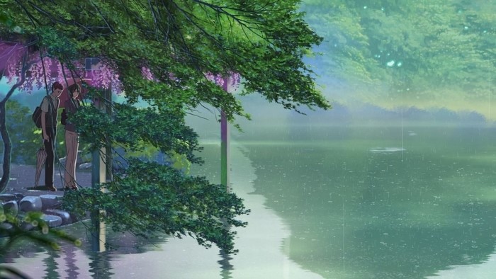 The Garden of Words Rainy Day