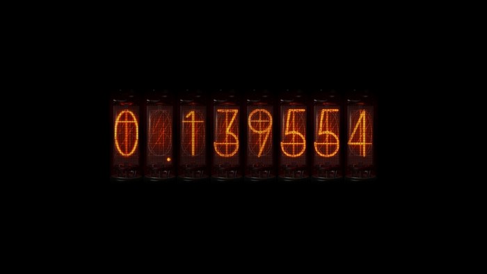 0.139554 Nixie Tube Display