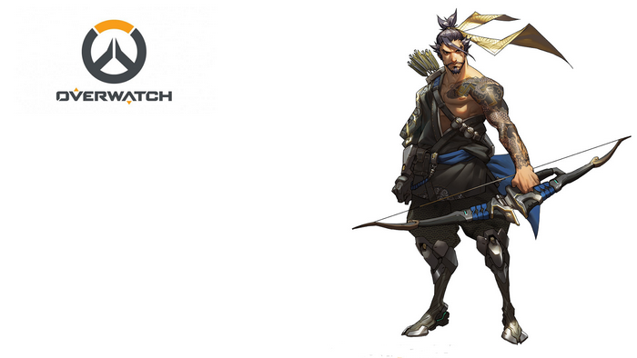 Hanzo from Overwatch with bow