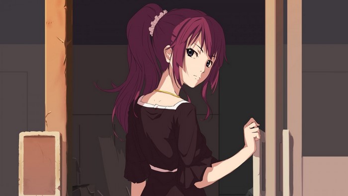 Hitagi Senjougahara from Monogatari Series
