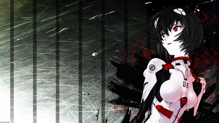 Rei Ayanami from Neon Genesis Evangelion