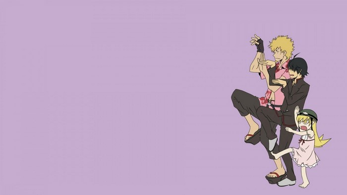Characters from Monogatari Series