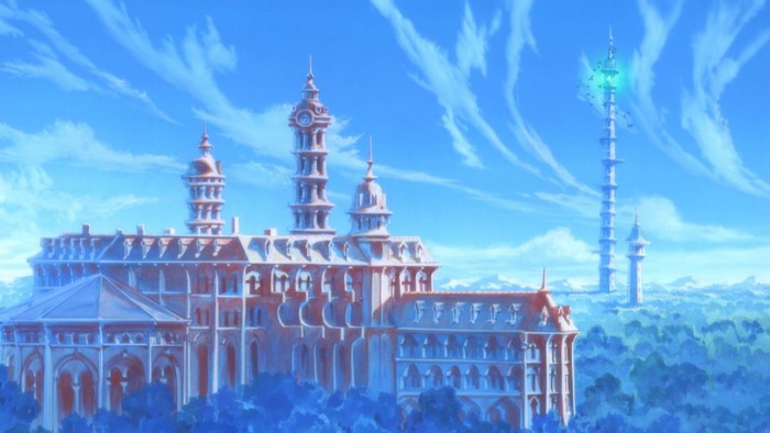 Akko Kagari's Academy from Little Witch Academia