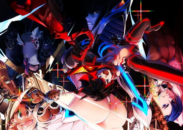 Kill la Kill characters collage