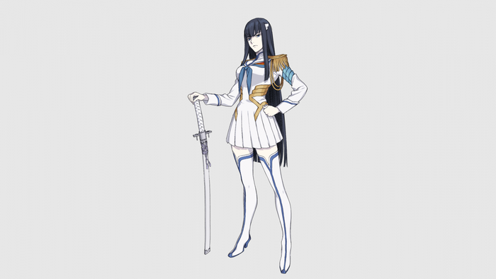 Satsuki Kiryuin from Kill la Kill holding a sword