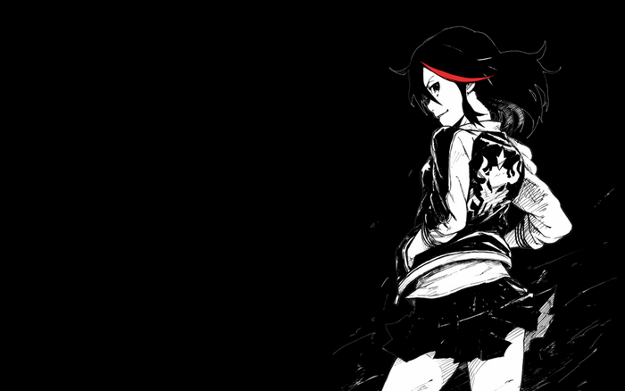 Matoi Ryuuko from Kill la Kill illustration