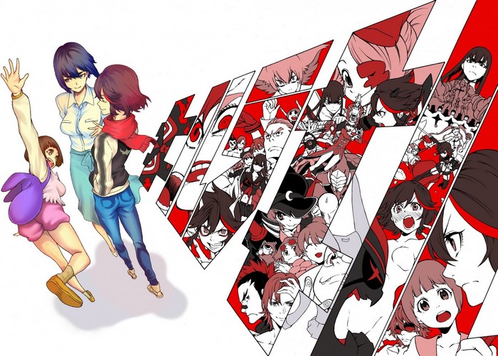 Kill la Kill characters collage
