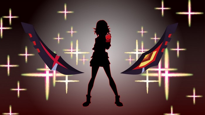 Ryuuko Matoi from Kill la Kill with Scissor Blades