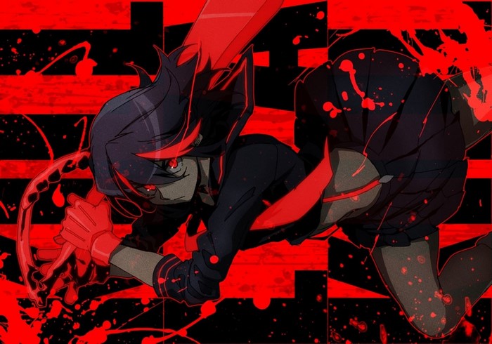 Ryuko Matoi from Kill la Kill with Scissor Blade
