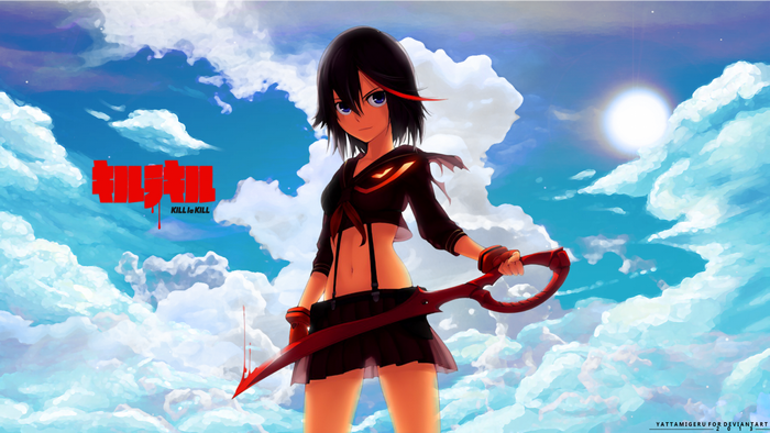 Ryuko Matoi from Kill la Kill with Scissor Blade