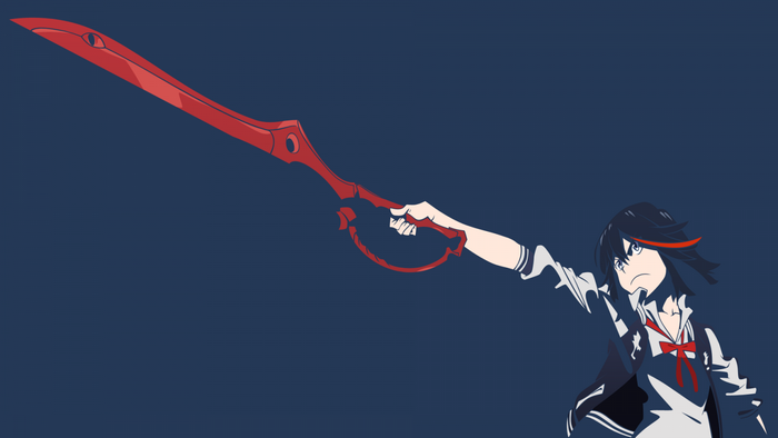 Ryuko Matoi from Kill la Kill with Scissor Blade