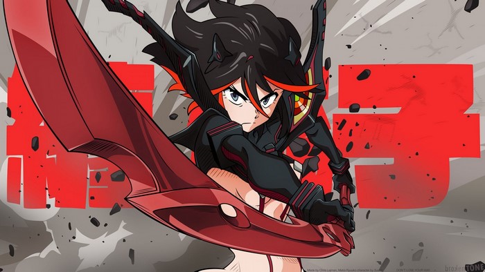 Ryuuko Matoi from Kill la Kill with Scissor Blade