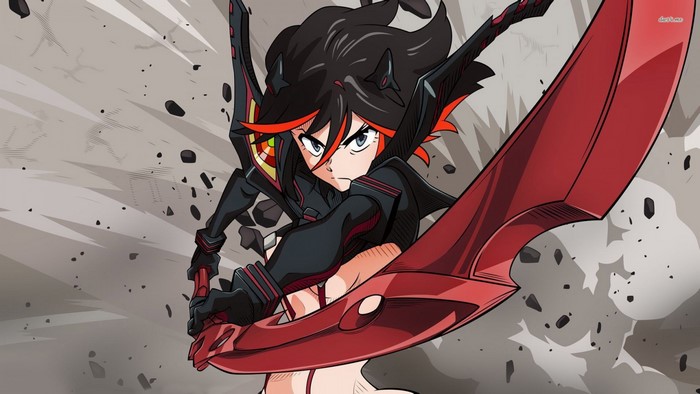 Ryuuko Matoi from Kill la Kill with Scissor Blade