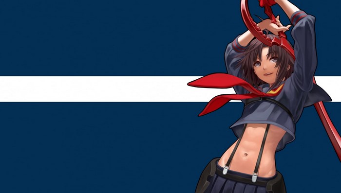 Ryuko Matoi from Kill la Kill with Scissor Blade