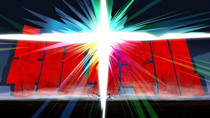 Kill la Kill logo with light burst