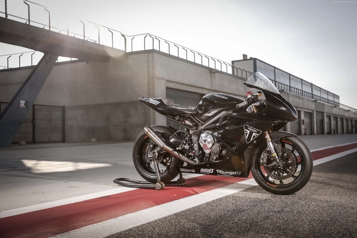 Triumph Daytona 765 Moto2 4K Motorcycle
