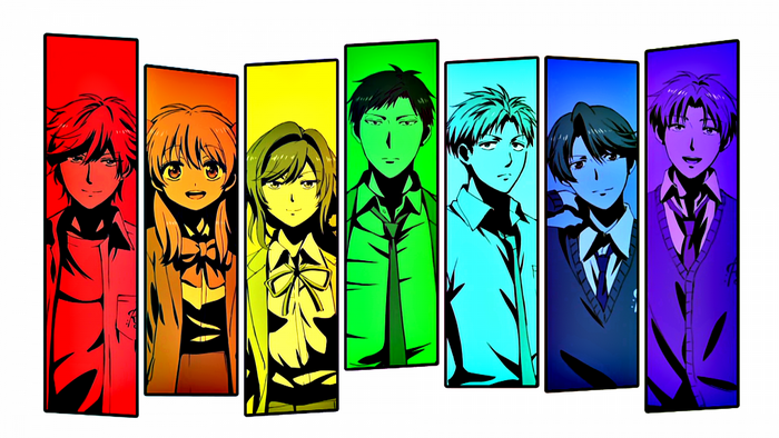 Characters from Gekkan Shoujo Nozaki-kun