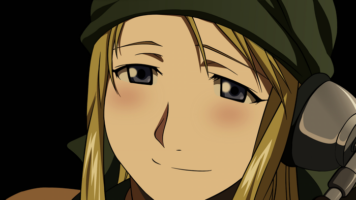 Riza Hawkeye from Fullmetal Alchemist Brotherhood