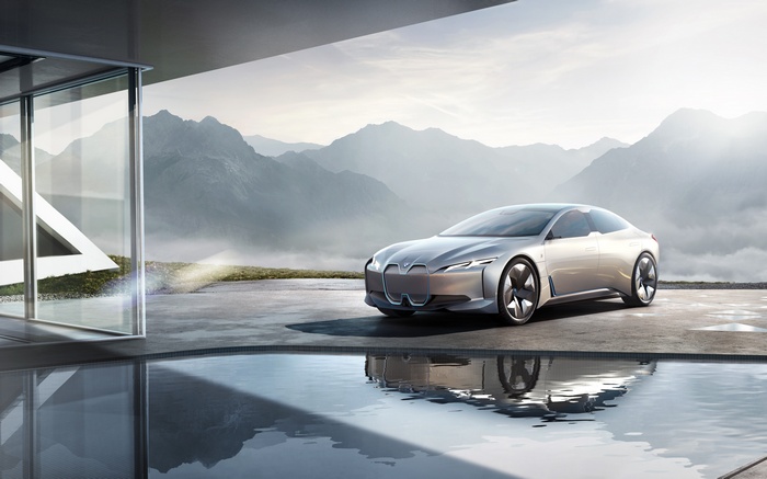 BMW i Vision Dynamics electric car 4K