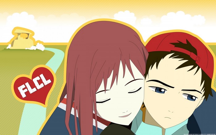 Haruko and Naota from FLCL