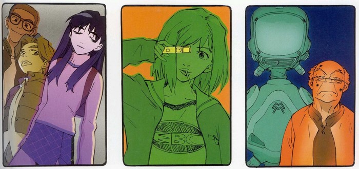 Characters from FLCL