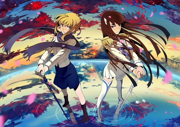 Saber and Kiryuin Satsuki from Fate Series and Kill la Kill