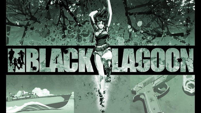 Black Lagoon poster with Revy