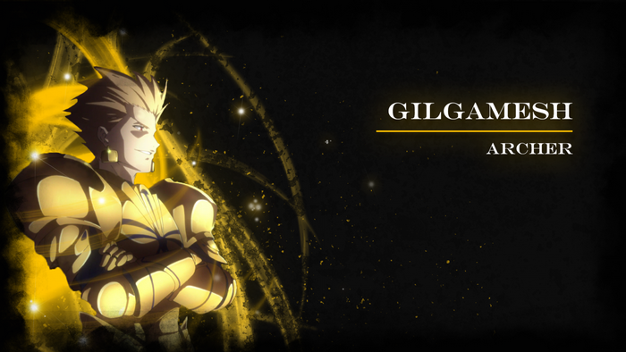 Gilgamesh the Archer from Fate Series