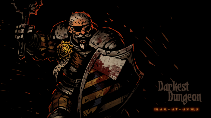 Man-at-Arms from Darkest Dungeon