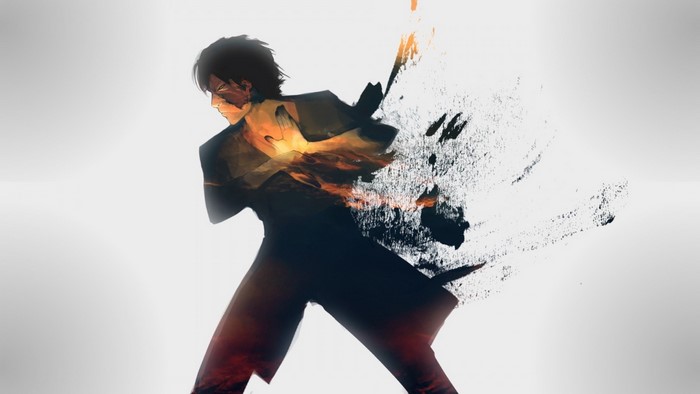 Zuko from Avatar The Last Airbender with fire