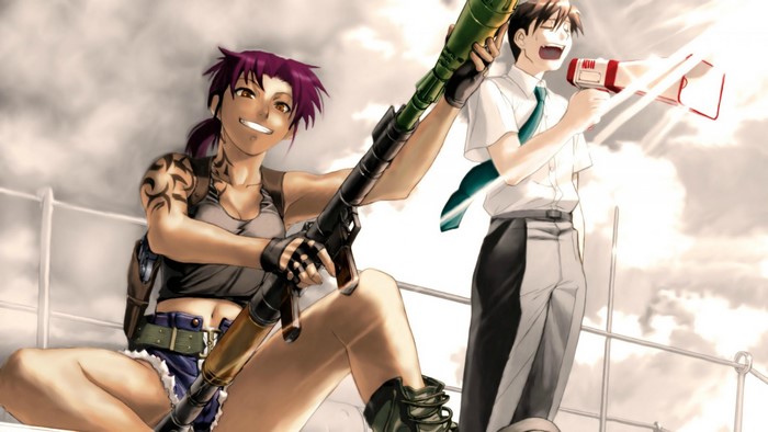 Revy and Rock from Black Lagoon