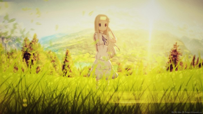Menma from Anohana: The Flower We Saw That Day in a Meadow