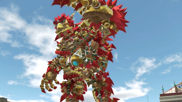 Knack 2 screenshot from Tokyo Game Show 2017