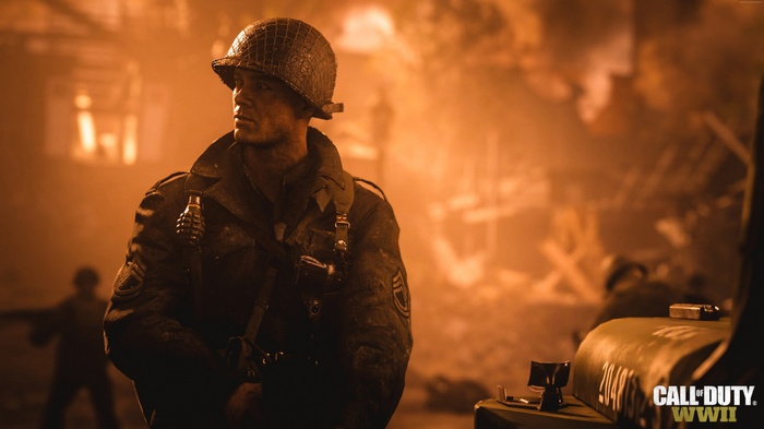 Soldier in Call of Duty: WW2