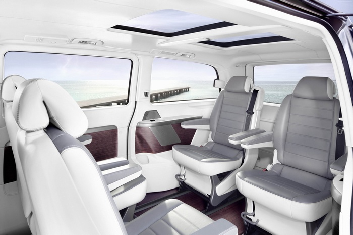 Interior of the Mercedes-Benz Sprinter Vision Van