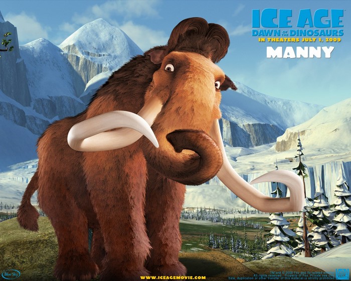 Manny from Ice Age Dawn of the Dinosaurs