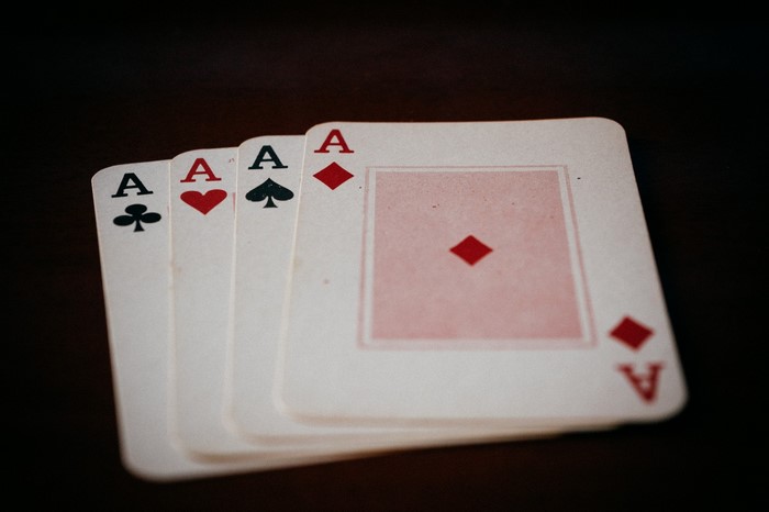 Four Aces Playing Cards