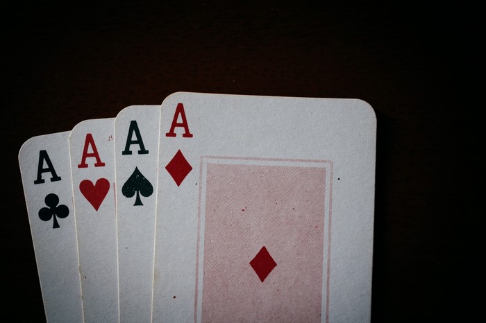 Four Aces Playing Cards