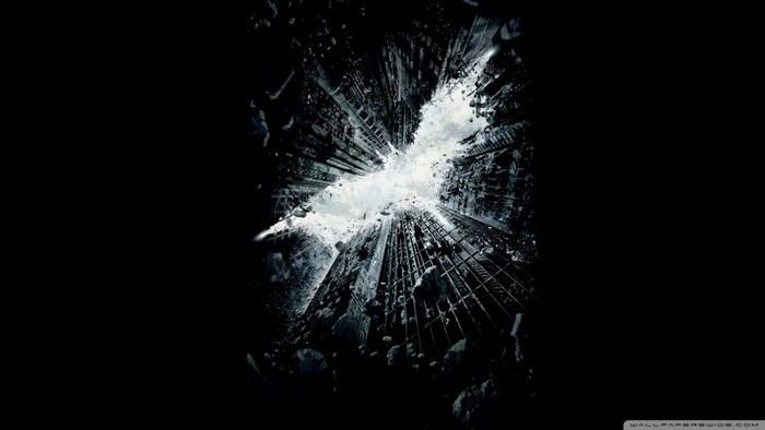 The Dark Knight Rises Batman movie poster