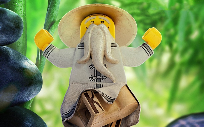 Sensei Wu from The LEGO Ninjago Movie 4K