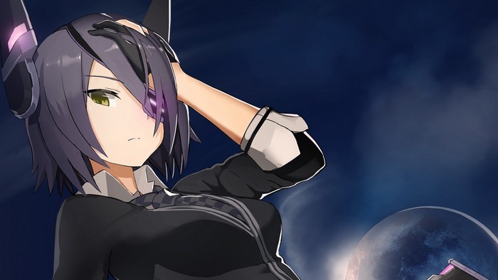 Tenryuu from Kantai Collection with cat ears