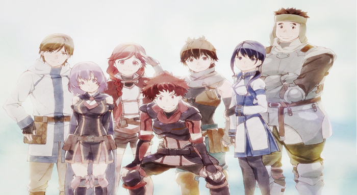 Group of characters from Hai to Gensou no Grimgar
