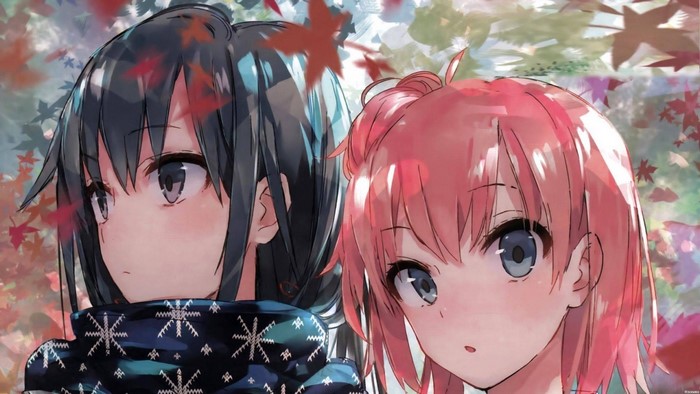 Yui Yuigahama and Yukino Yukinoshita from Yahari Ore no Seishun Love Comedy wa Machigatteiru