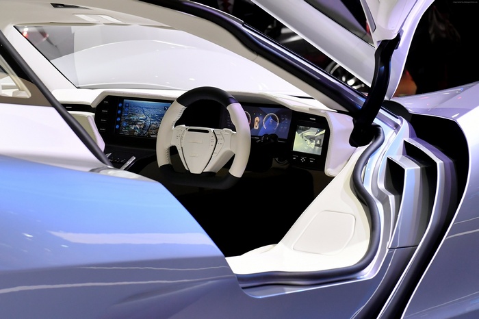 Aspark Owl electric car interior 4K
