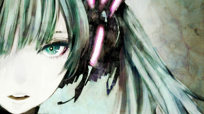 Hatsune Miku from Vocaloid