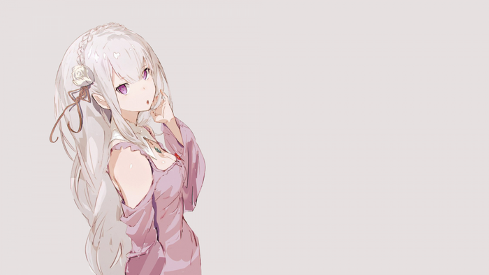 Emilia from Re:Zero Kara Hajimeru Isekai Seikatsu