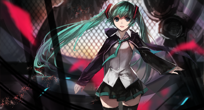 Hatsune Miku from Vocaloid